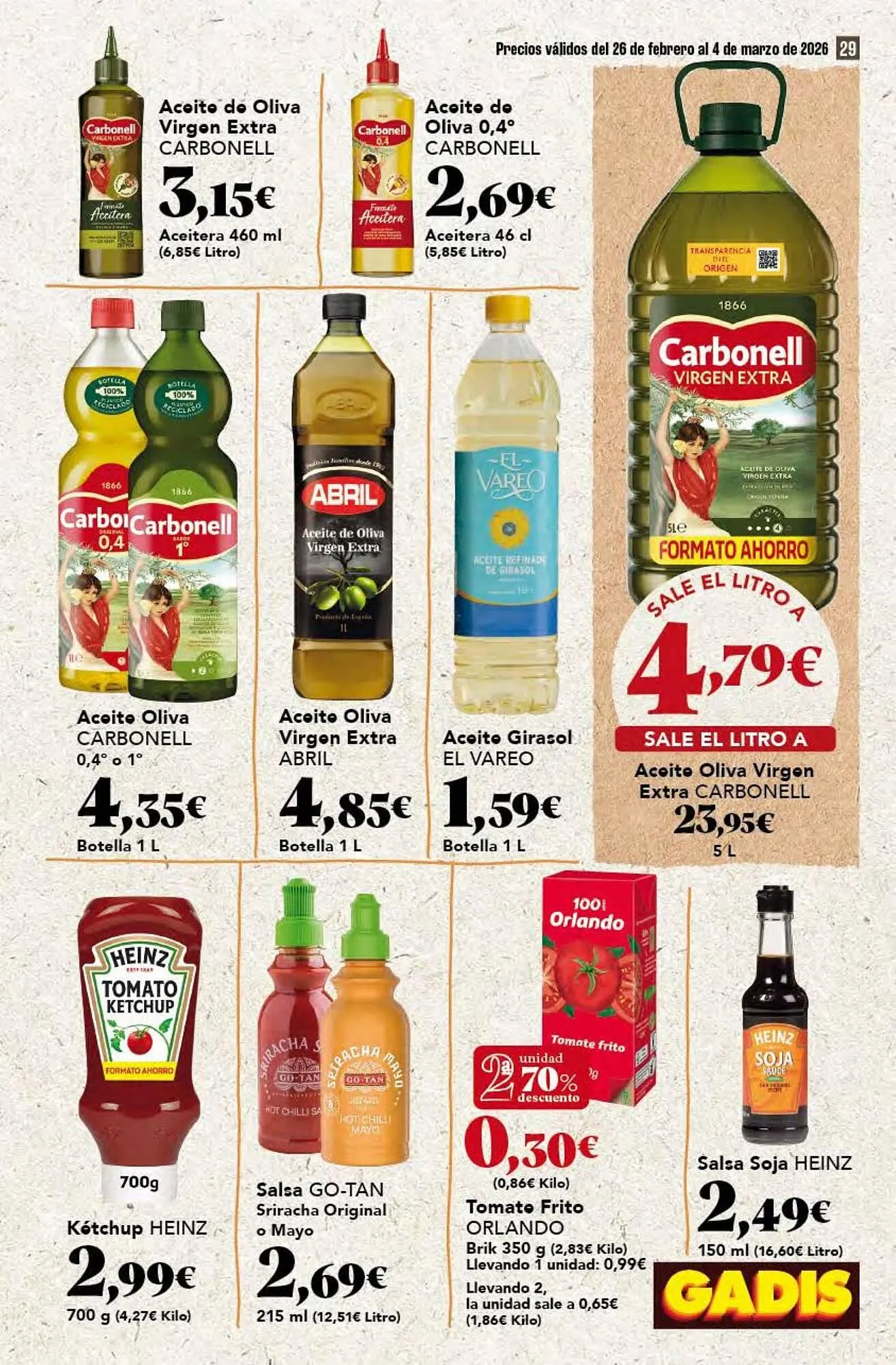 Catálogo de Folleto Gadis 26 de febrero al 4 de marzo 2026 - Página 29