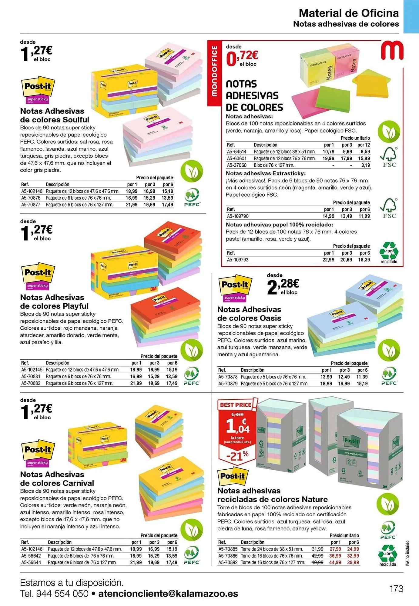 Catálogo de Folleto Staples Kalamazoo 19 de enero al 31 de diciembre 2026 - Página 173