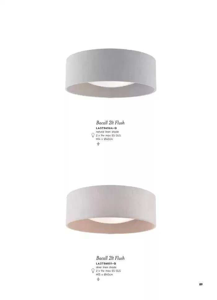 Catálogo de Lighting & Mirror Collection 12 de marzo al 31 de agosto 2025 - Página 91