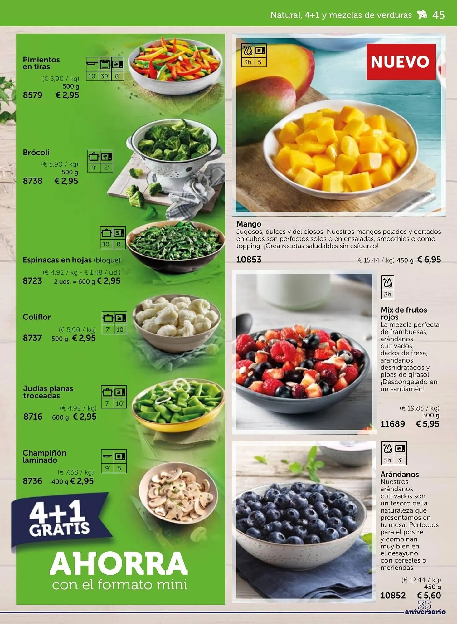 Catálogo de Folleto Bofrost 3 de marzo al 31 de agosto 2025 - Página 45