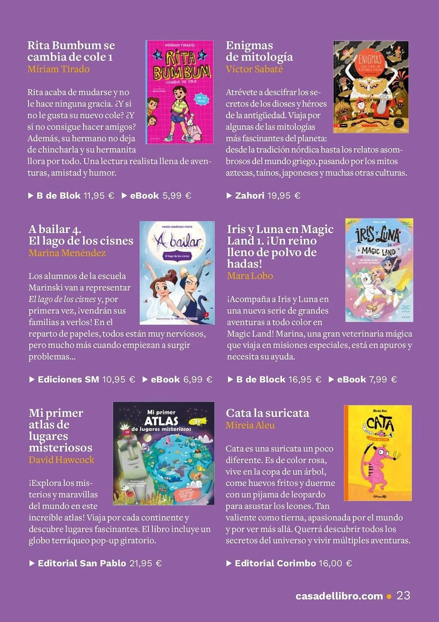 Catálogo de Catálogo Casa del Libro 1 de abril al 22 de abril 2026 - Página 23