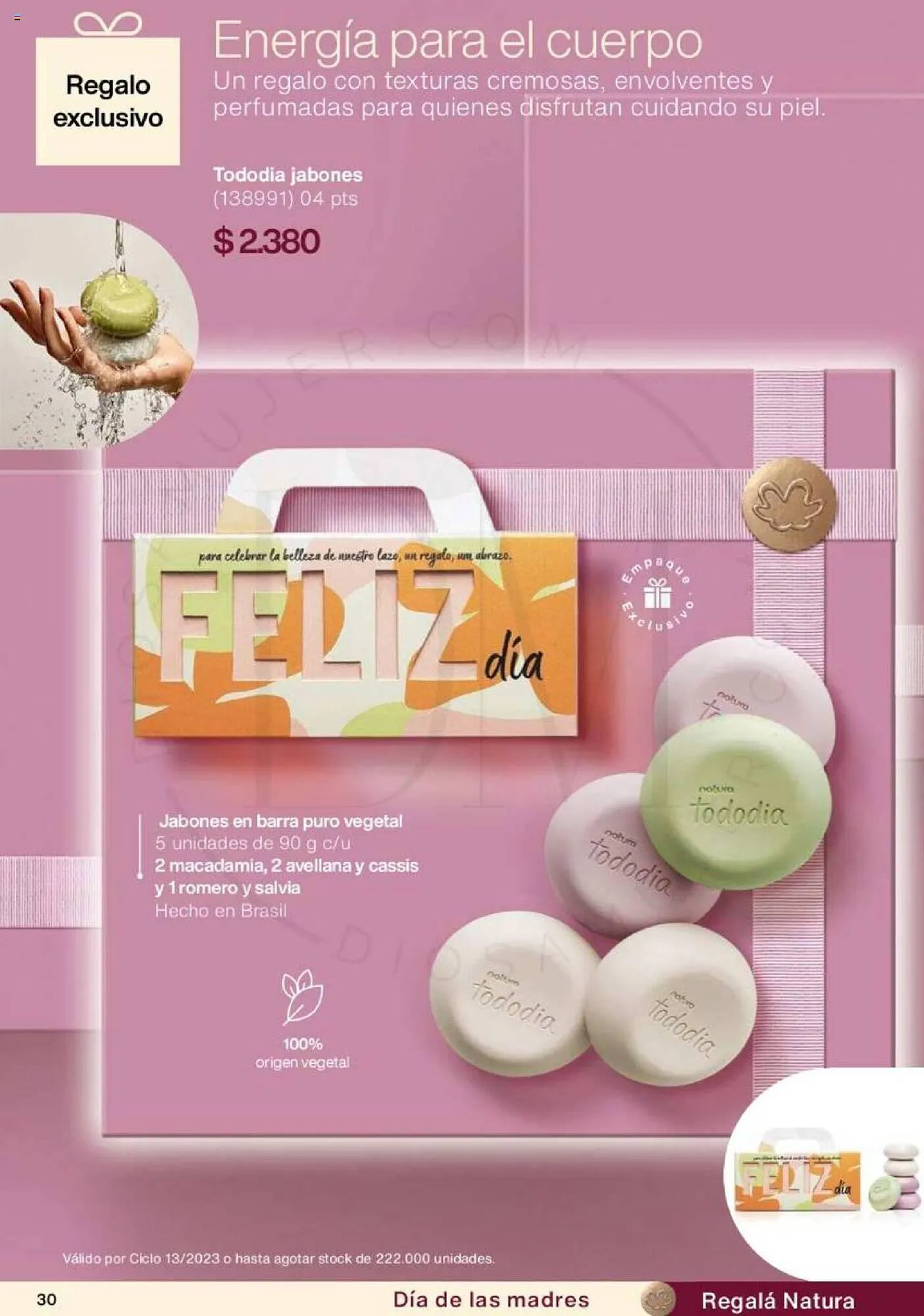 Catálogo de Folleto Natura 1 de septiembre al 30 de septiembre 2023 - Página 30