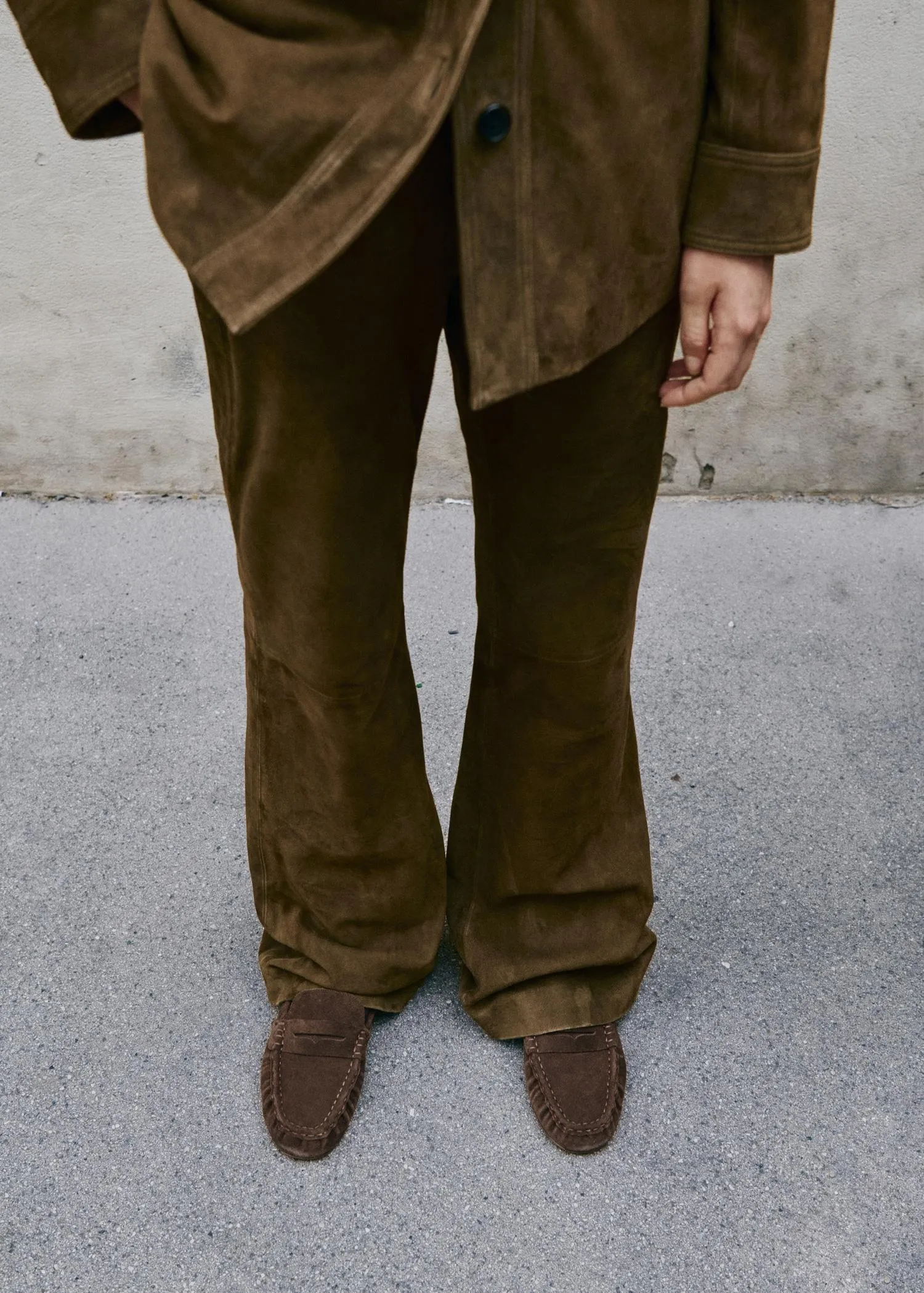 Mocasín serraje antifaz