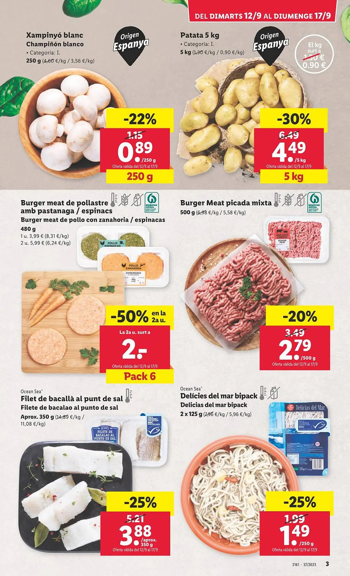 Catálogo de LIDL Folleto 29 de agosto al 10 de septiembre 2023 - Página 3