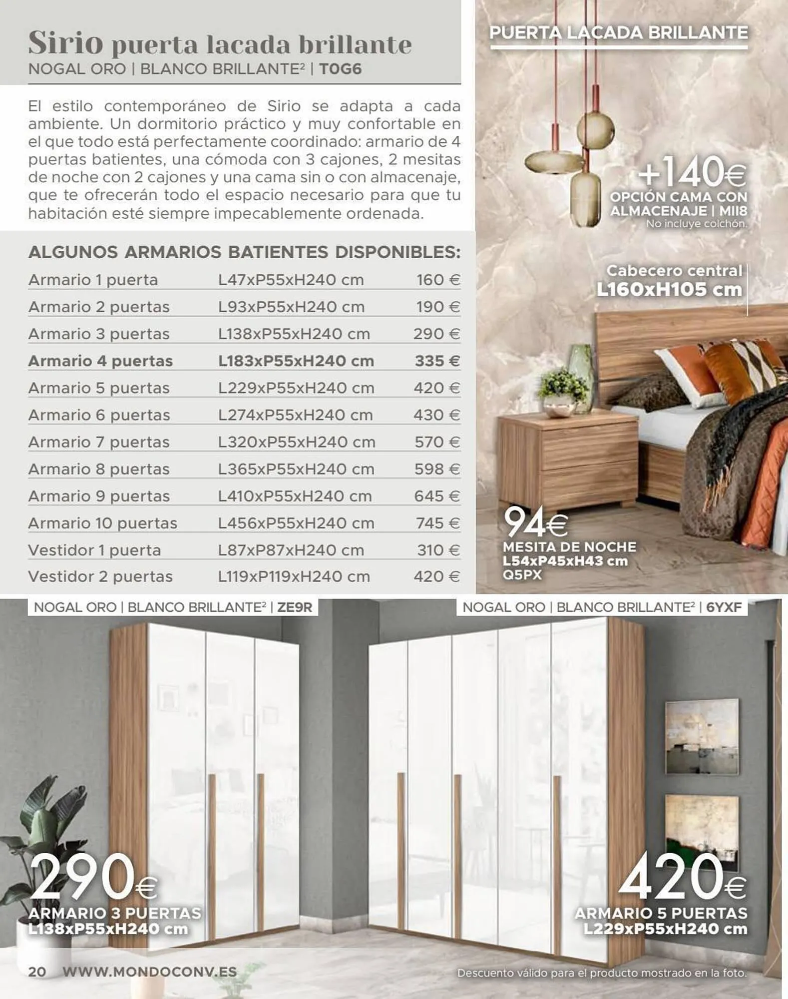 Catálogo de Folleto Mondo Convenienza 1 de junio al 31 de diciembre 2023 - Página 22