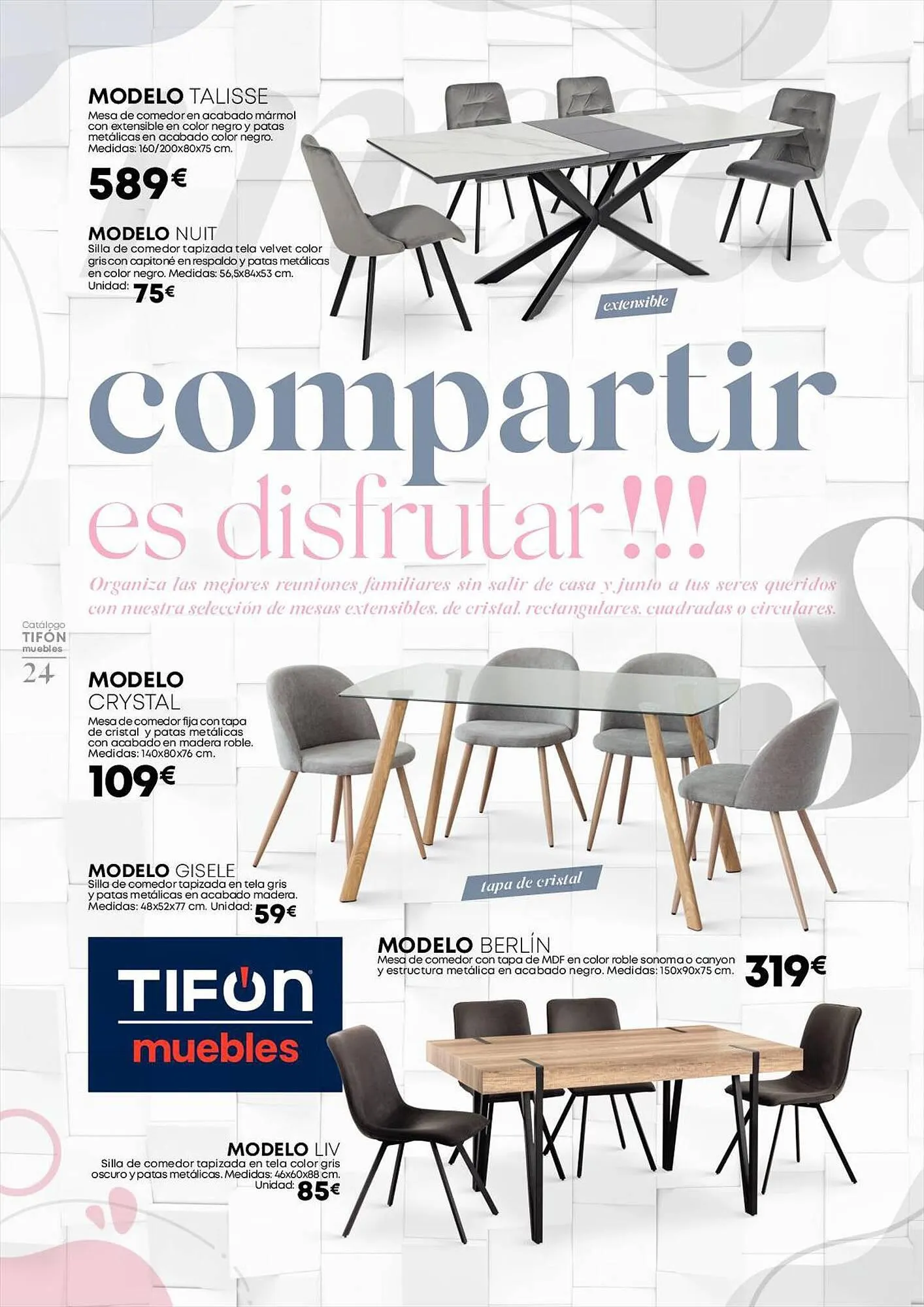 Catálogo de Folleto Tifón Hipermueble 24 de julio al 27 de julio 2023 - Página 24