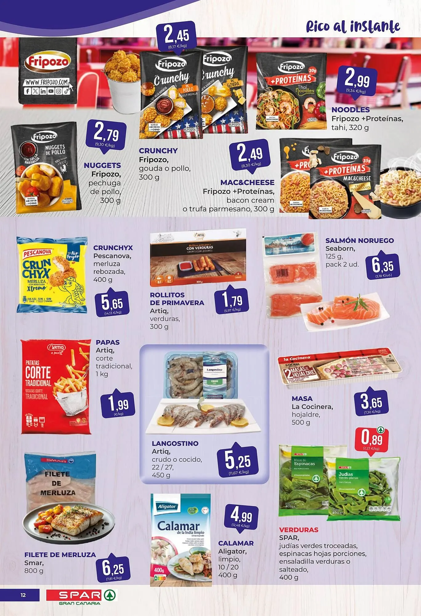 Catálogo de Folleto SPAR Gran Canaria 30 de abril al 14 de mayo 2026 - Página 12