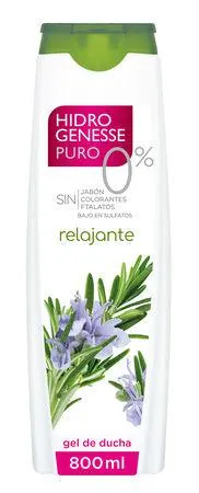 Gel Ducha Puro 0% Hidrogensse 800ml Relajante