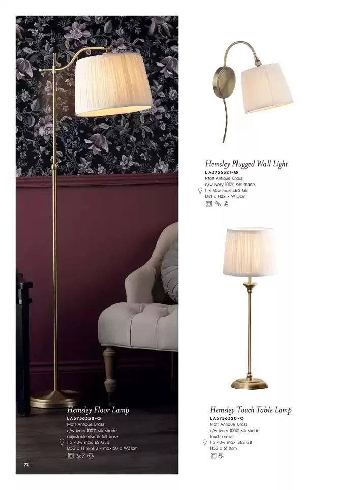 Catálogo de Lighting & Mirror Collection 12 de marzo al 31 de agosto 2025 - Página 74