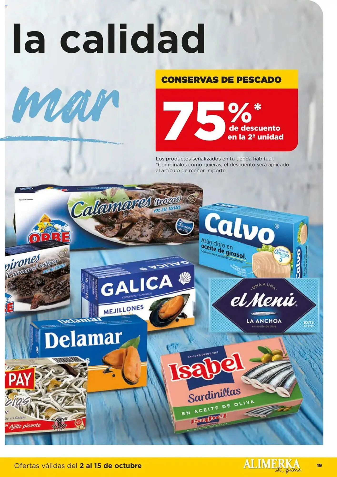 Catálogo de Folleto Alimerka 2 de octubre al 15 de octubre 2025 - Página 19