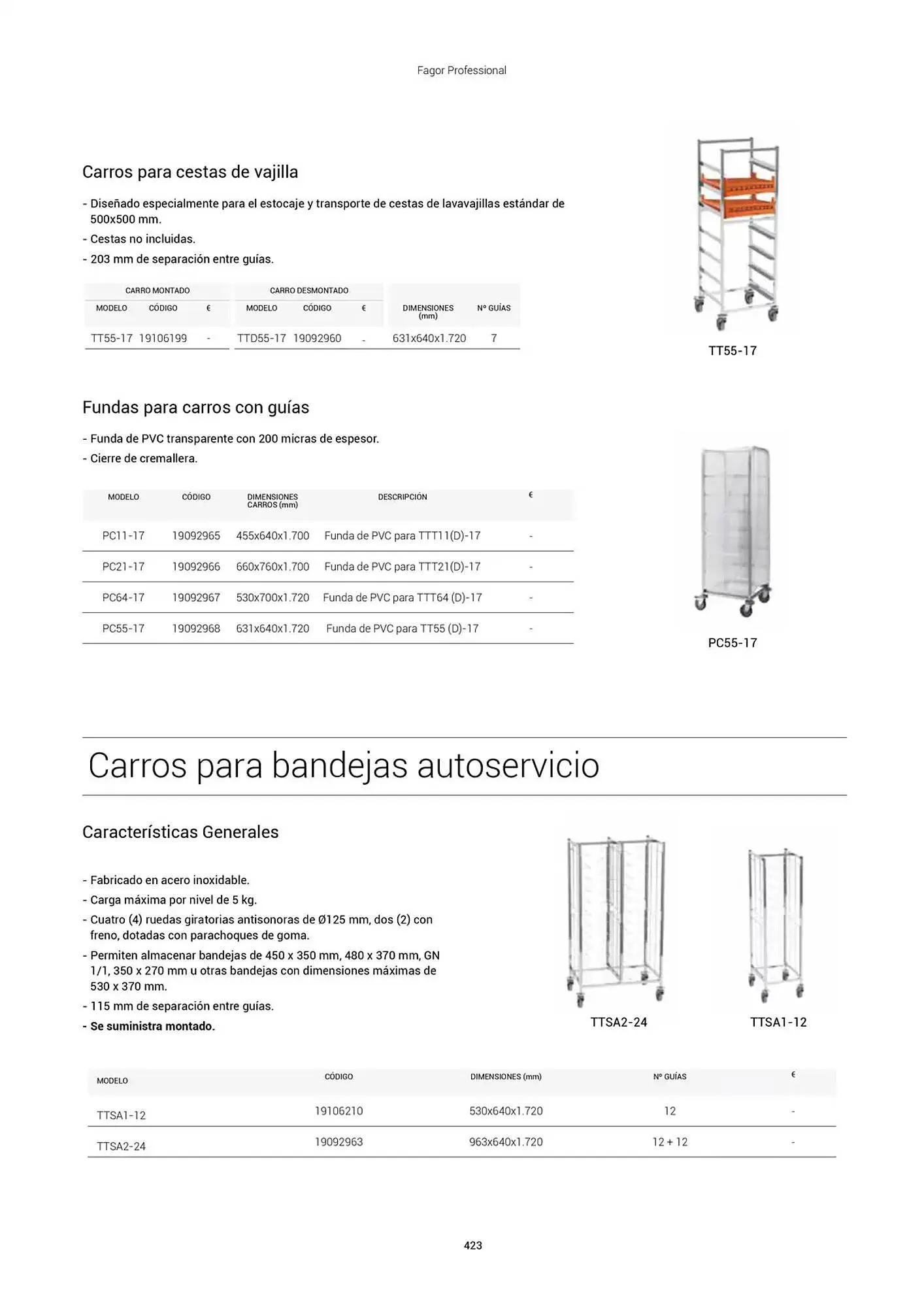 Catálogo de Folleto Fagor 3 de marzo al 1 de enero 2026 - Página 424