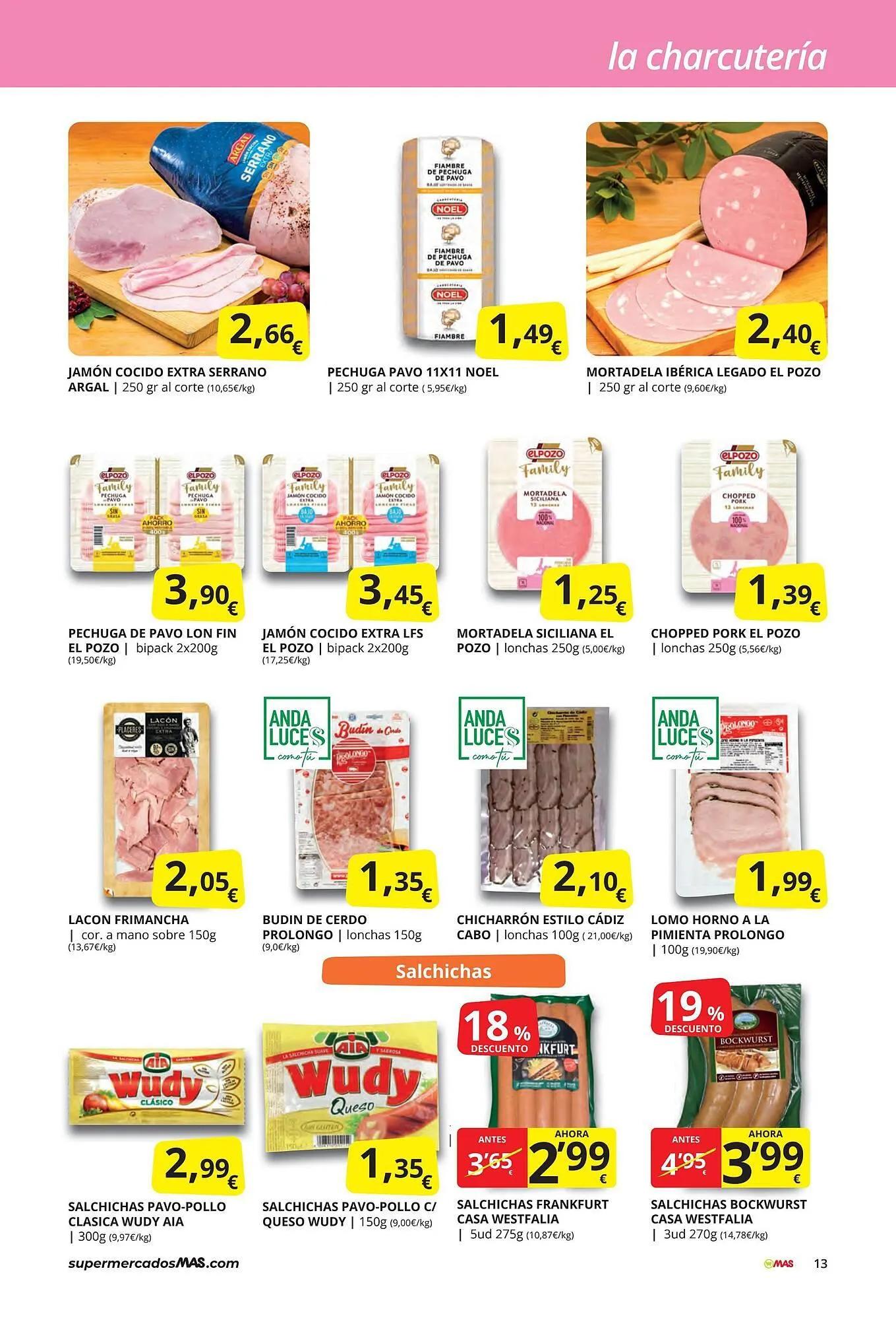 Catálogo de Folleto Supermercados MAS 30 de mayo al 26 de junio 2025 - Página 13