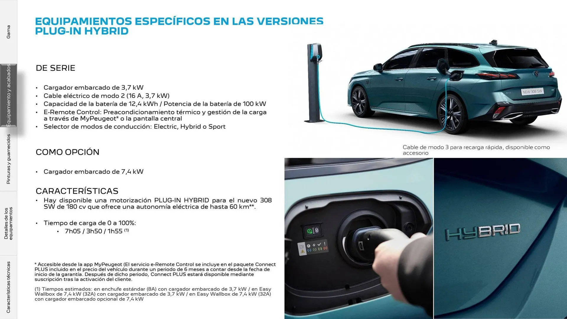 Catálogo de Folleto Peugeot 308 SW Eléctrico 25 de junio al 25 de junio 2025 - Página 7