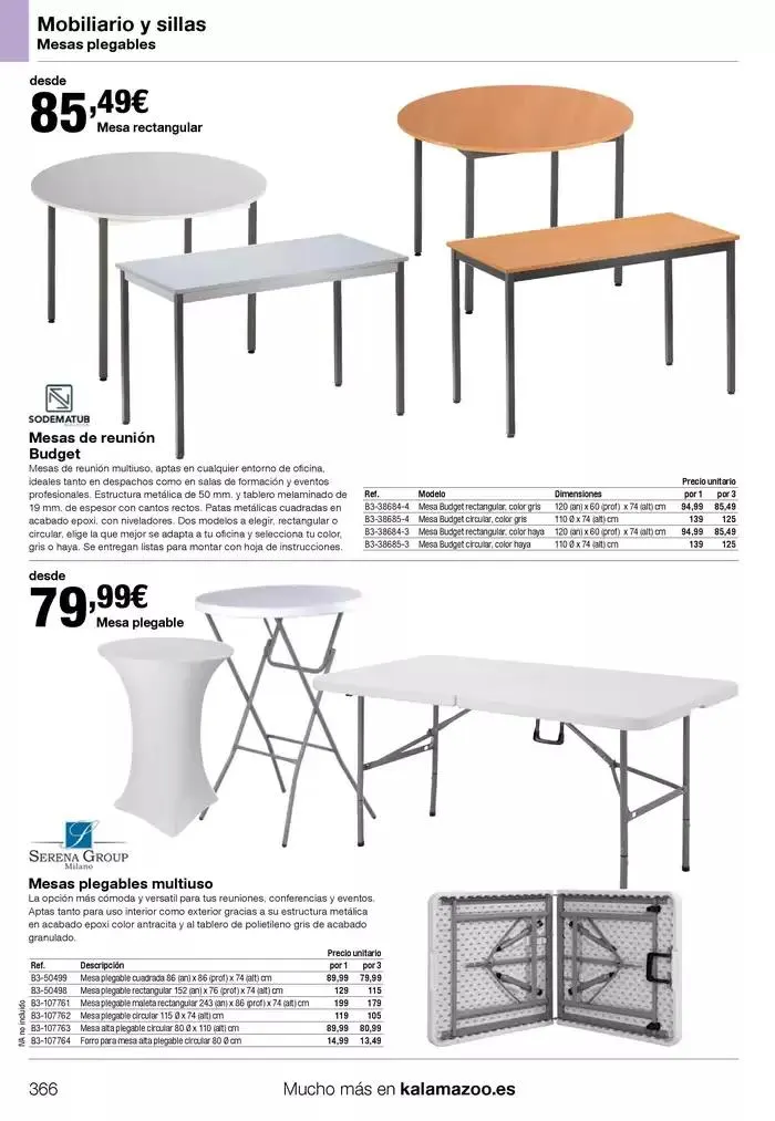 Catálogo de Staples Kalamazoo Catálogo General 9 de enero al 30 de septiembre 2025 - Página 366