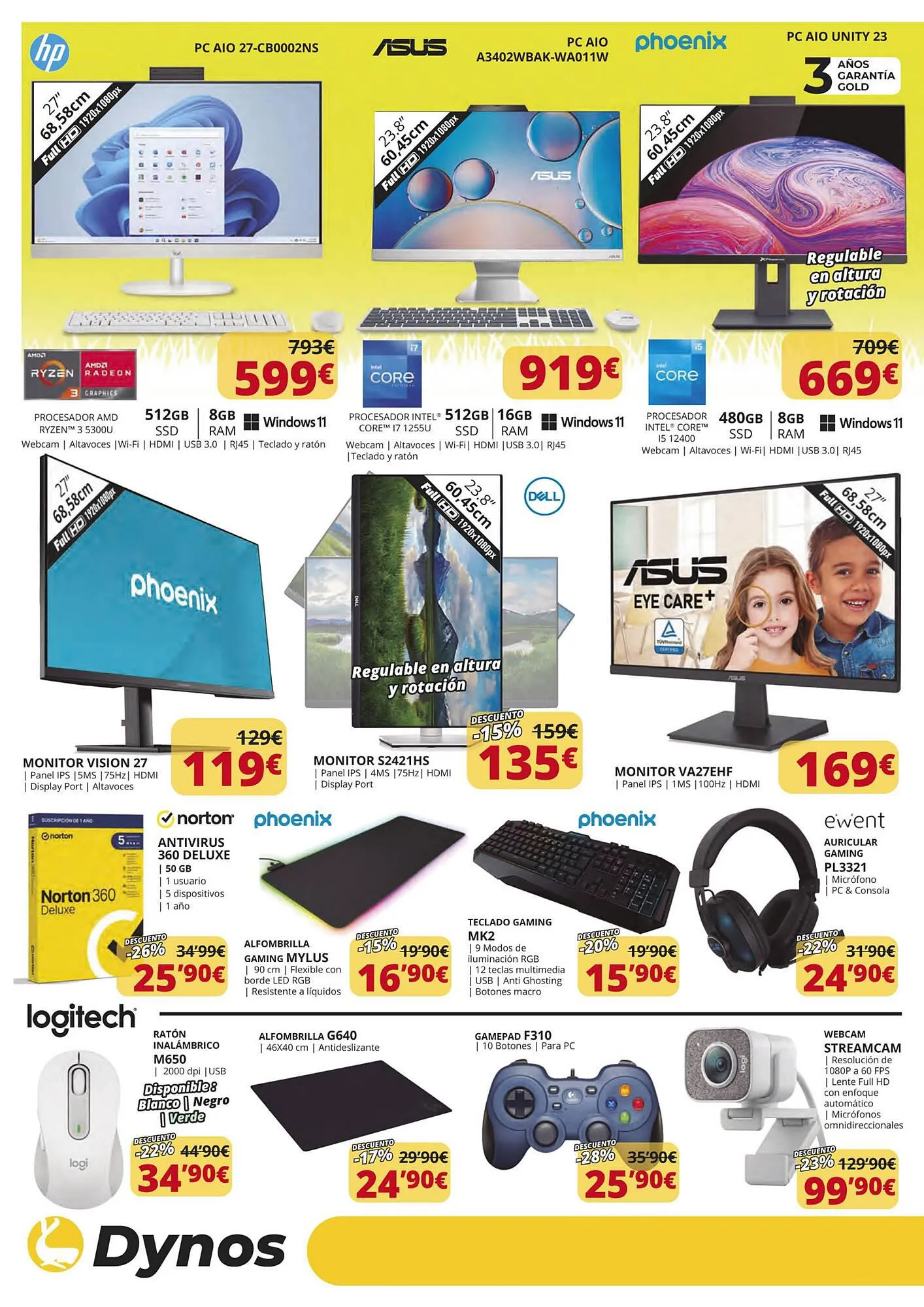 Catálogo de Folleto Dynos Informática 14 de marzo al 30 de marzo 2024 - Página 4