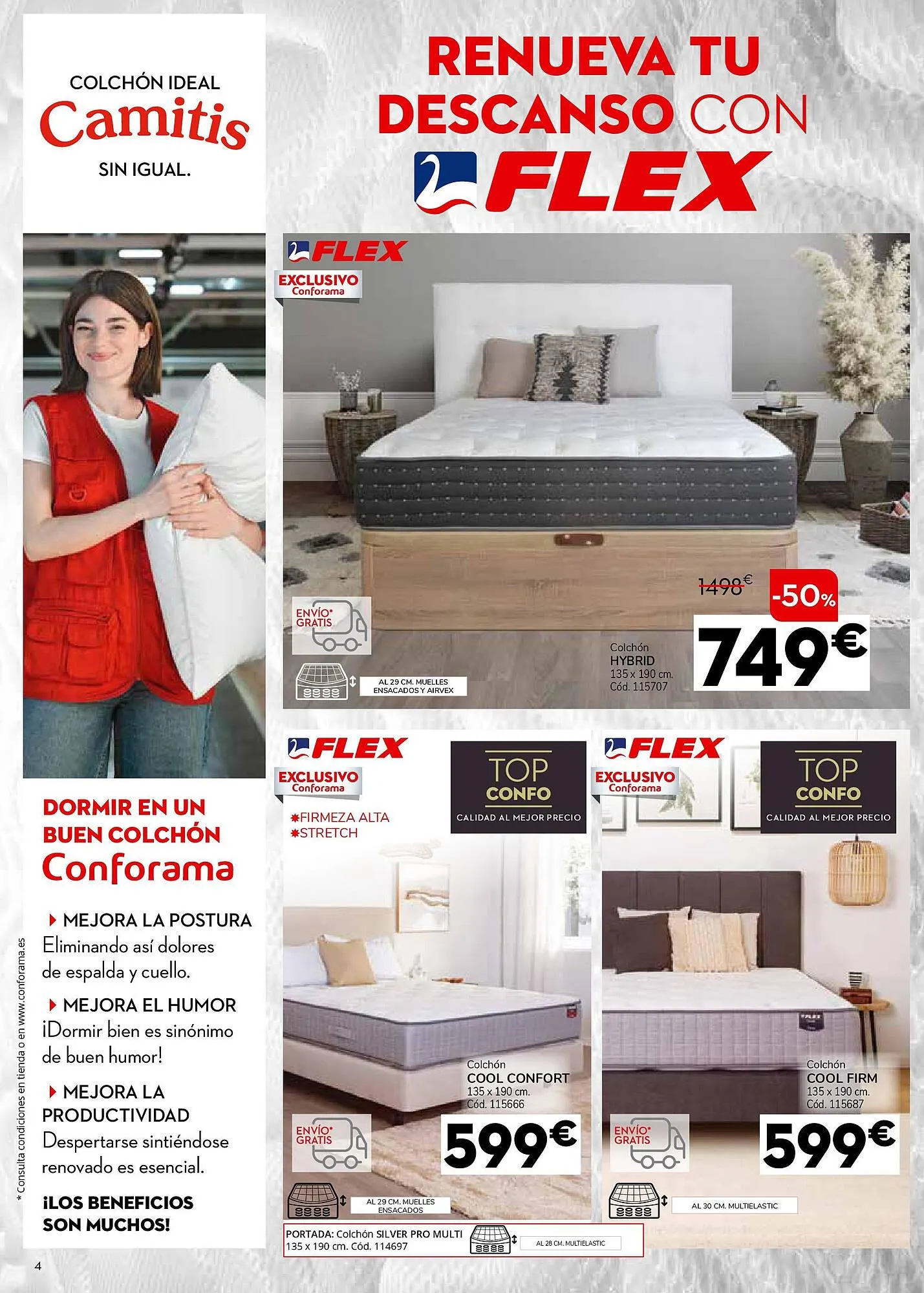 Catálogo de Folleto Conforama 1 de mayo al 28 de mayo 2025 - Página 4