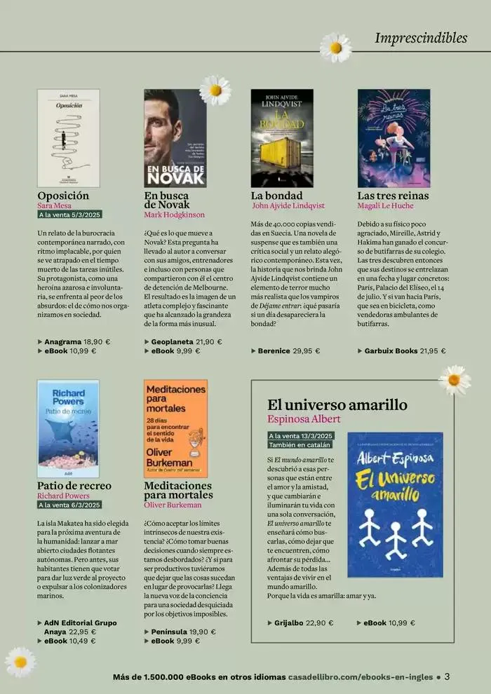 Catálogo de Casa del Libro Comparte lo que lees 1 de marzo al 31 de marzo 2025 - Página 3