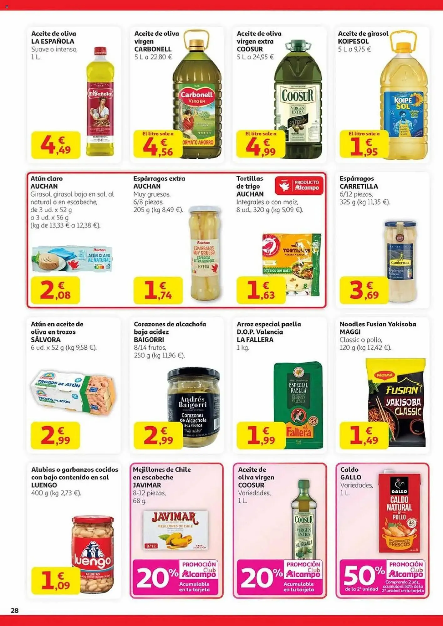 Catálogo de Folleto Alcampo 6 de noviembre al 19 de noviembre 2025 - Página 28