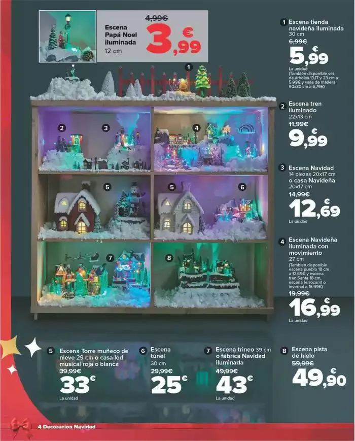 Catálogo de DECORACIÓN NAVIDAD 7 de noviembre al 9 de diciembre 2024 - Página 4