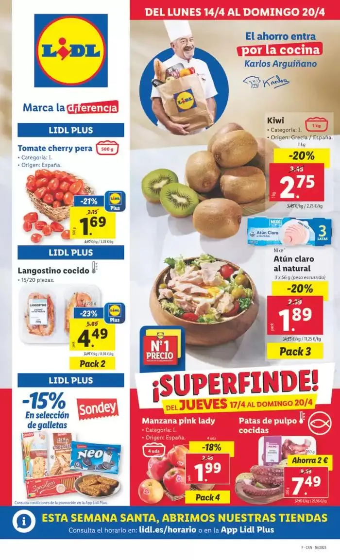 Catálogo de № 1 PRECIO - Ofertas válidas del 14/04 al 20/04 14 de abril al 20 de abril 2025 - Página 1