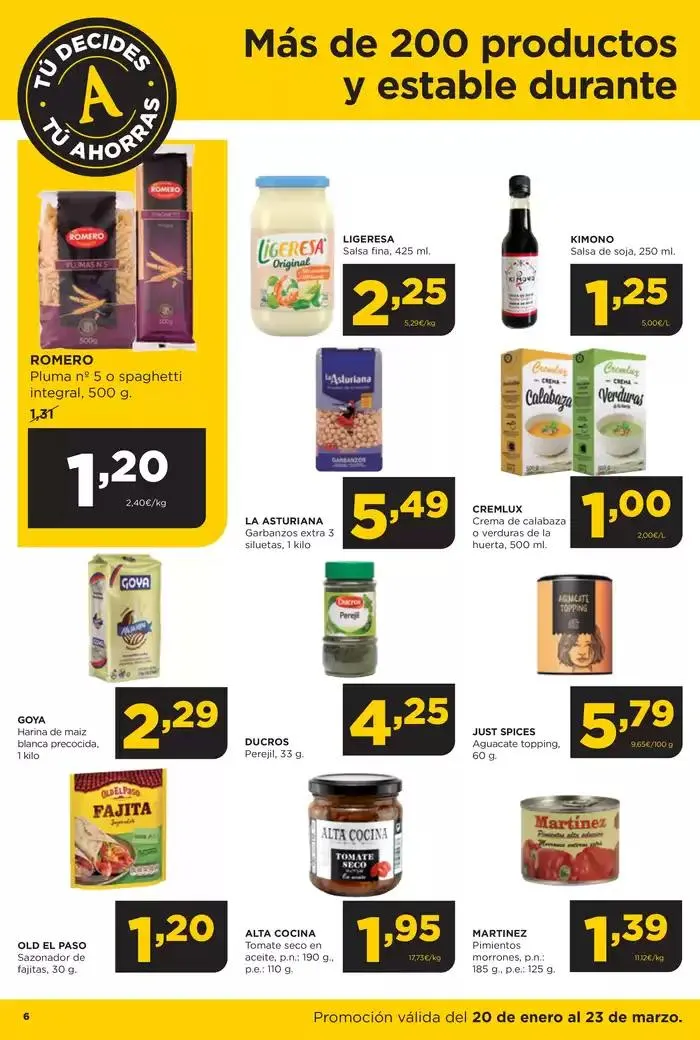 Catálogo de Tu decides tu ahorras 20 de enero al 23 de marzo 20 de enero al 23 de marzo 2025 - Página 6