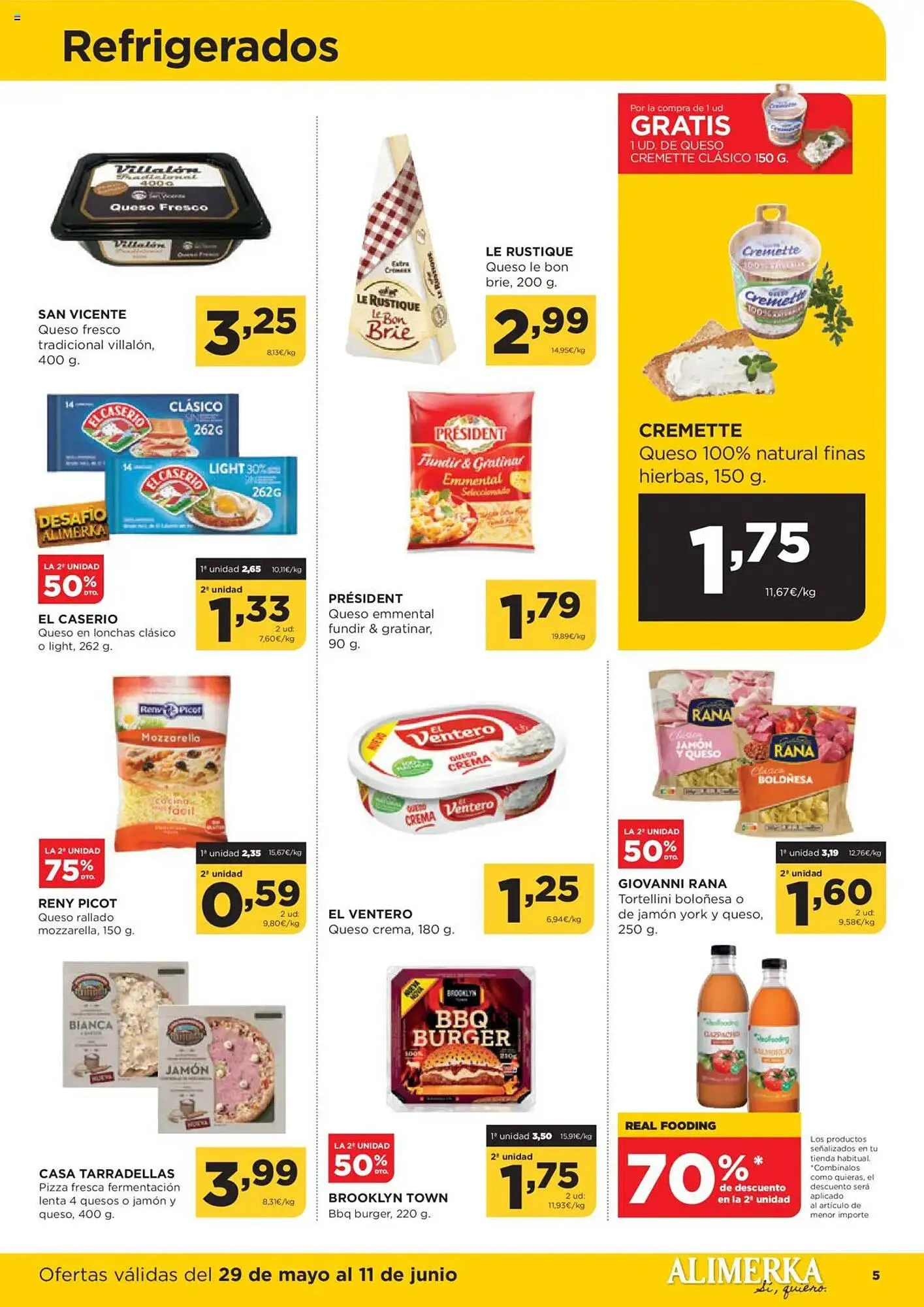 Catálogo de Folleto Alimerka 29 de mayo al 11 de junio 2025 - Página 5