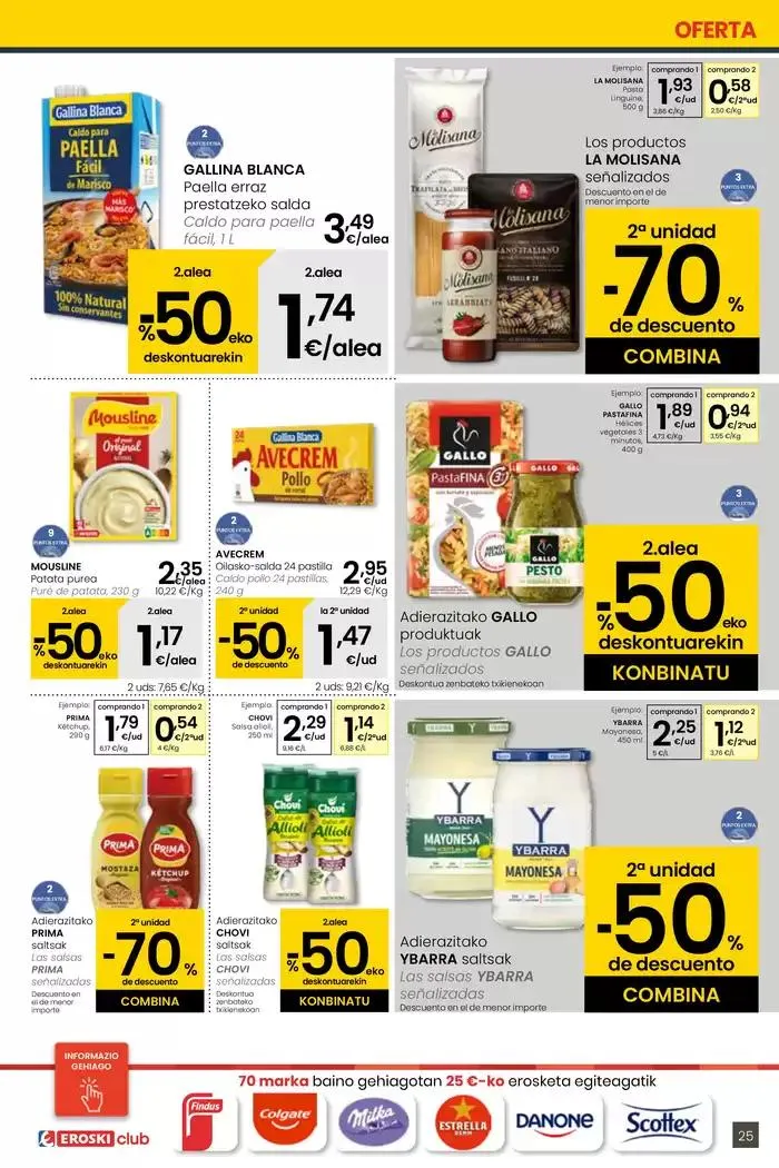 Catálogo de AUKERA OFERTA EROSKI CENTER 10 de abril al 29 de abril 2025 - Página 25