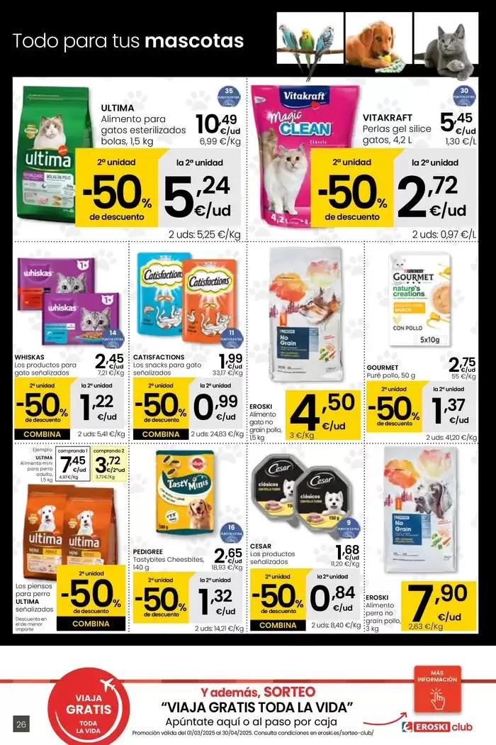 Catálogo de Precio más bajo EROSKI CENTER 13 de marzo al 26 de marzo 2025 - Página 26