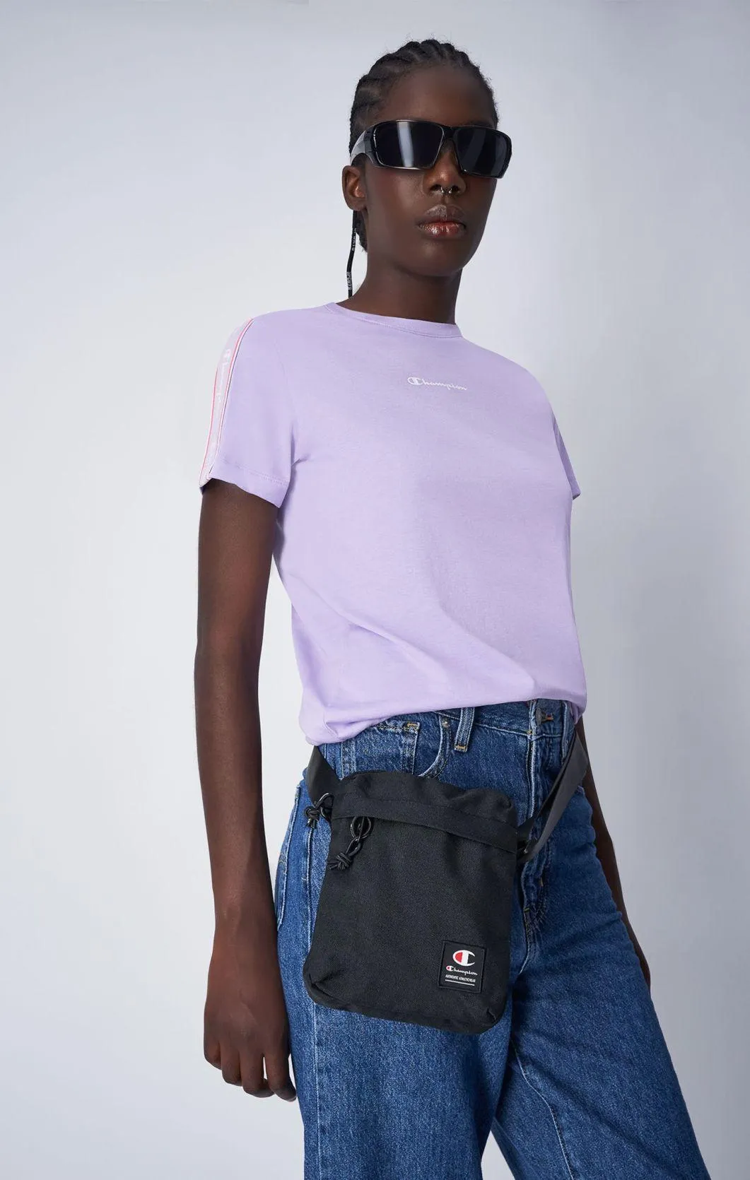 Bolso pequeño para hombro con cremallera