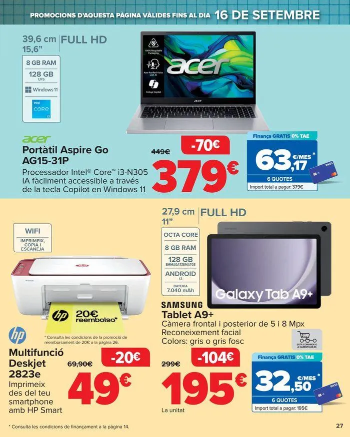 Catálogo de VUELTA AL COLE 19 de agosto al 19 de septiembre 2024 - Página 27