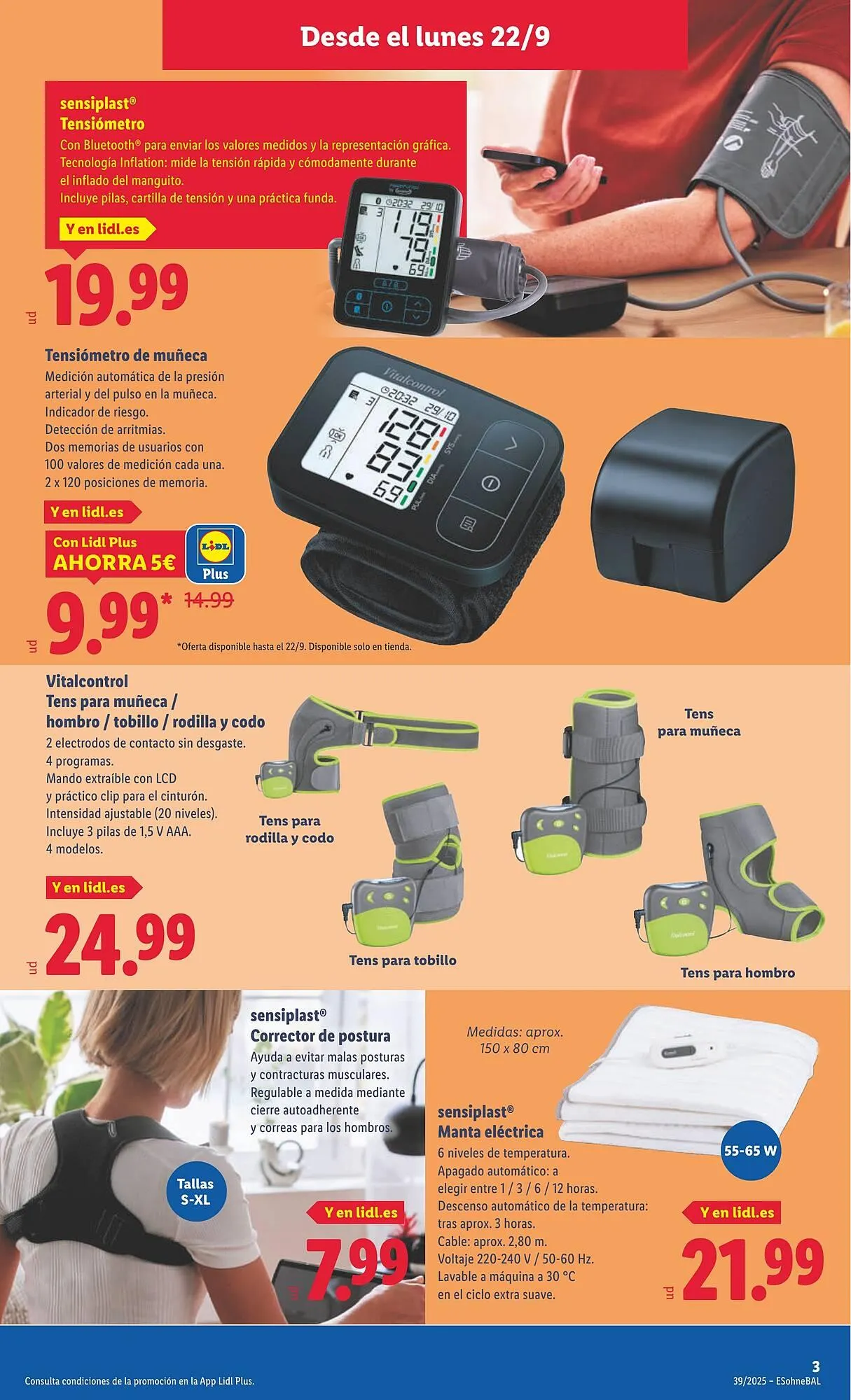 Catálogo de Catálogo Lidl 22 de septiembre al 28 de septiembre 2025 - Página 7