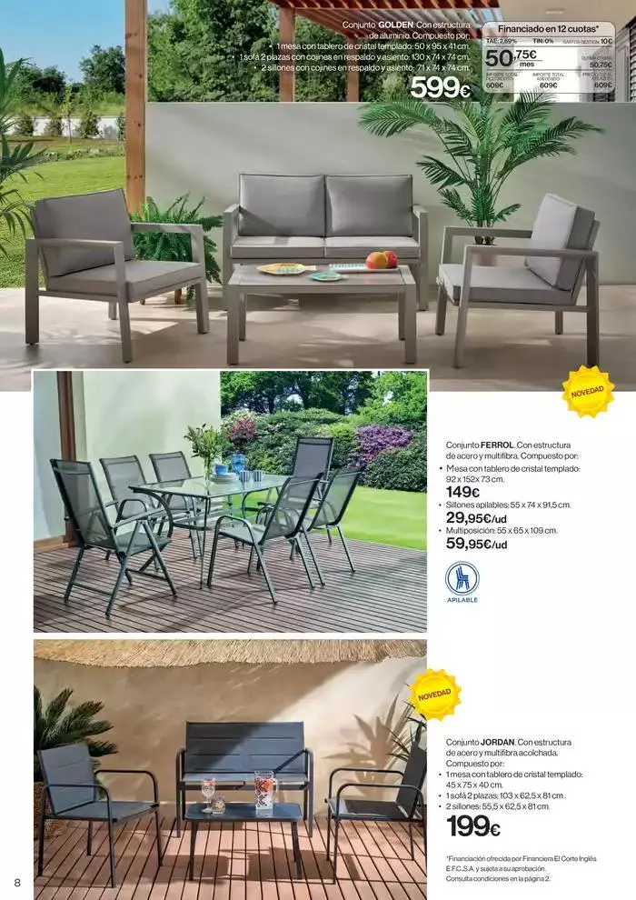 Catálogo de Terraza y Jardín 9 de abril al 4 de mayo 2025 - Página 8