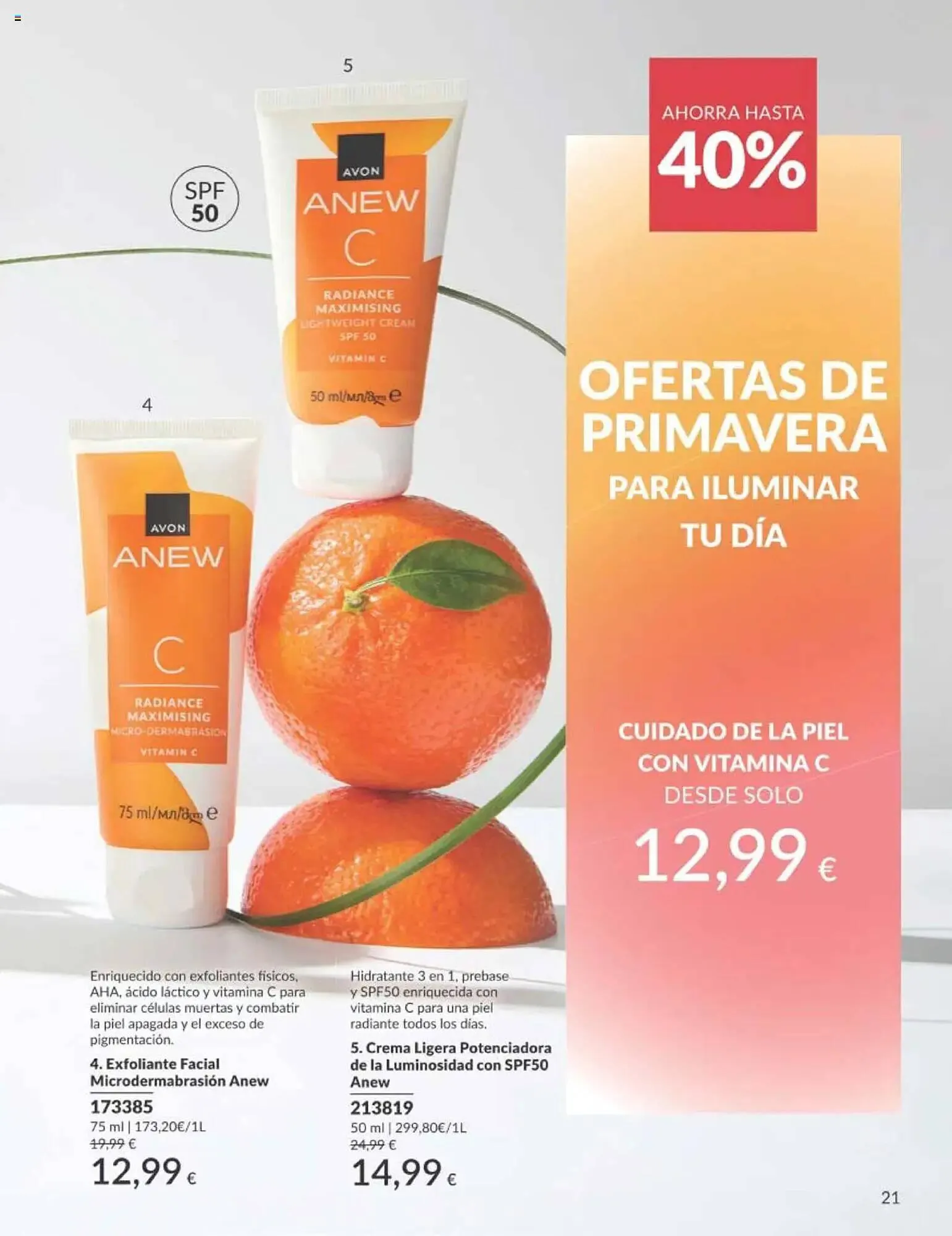 Catálogo de Folleto AVON 1 de mayo al 31 de mayo 2025 - Página 21