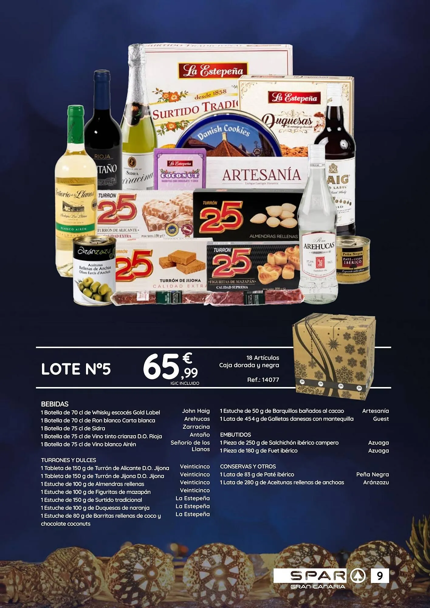 Catálogo de Folleto SPAR Gran Canaria 31 de octubre al 24 de diciembre 2024 - Página 9