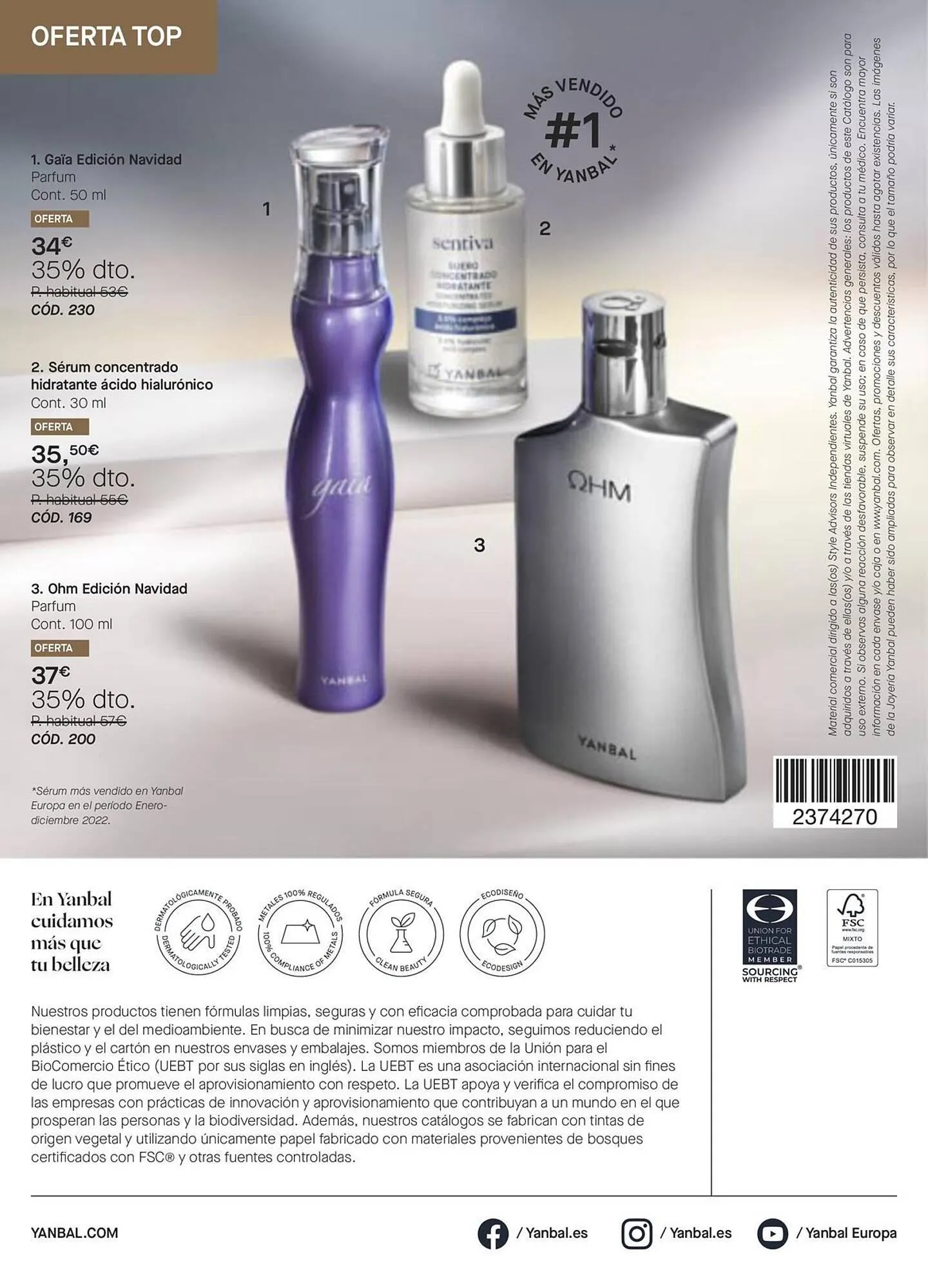 Catálogo de Folleto Yanbal 6 de noviembre al 1 de diciembre 2023 - Página 74