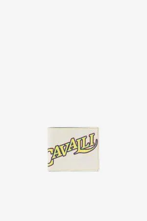 Cartera plegable con logotipo y raya