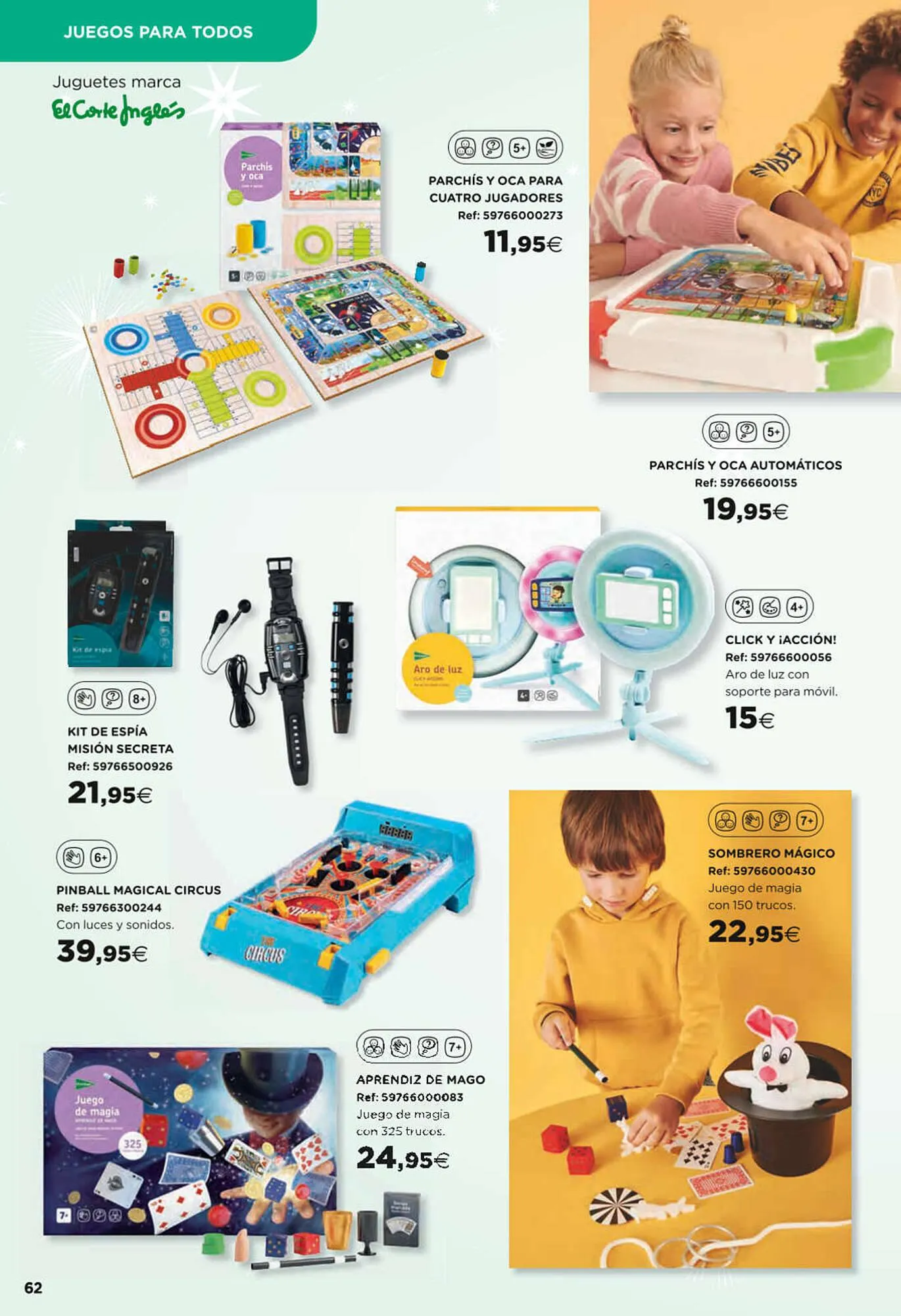 Catálogo de Folleto Hipercor 2 de noviembre al 31 de diciembre 2023 - Página 62