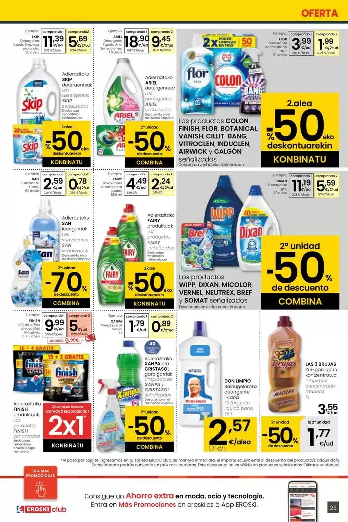 Catálogo de AUKERA OFERTA EROSKI CENTER 15 de mayo al 28 de mayo 2025 - Página 23