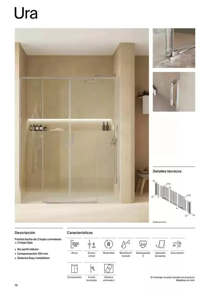 Catálogo de Mamparas de Baño 9 de enero al 31 de diciembre 2025 - Página 78