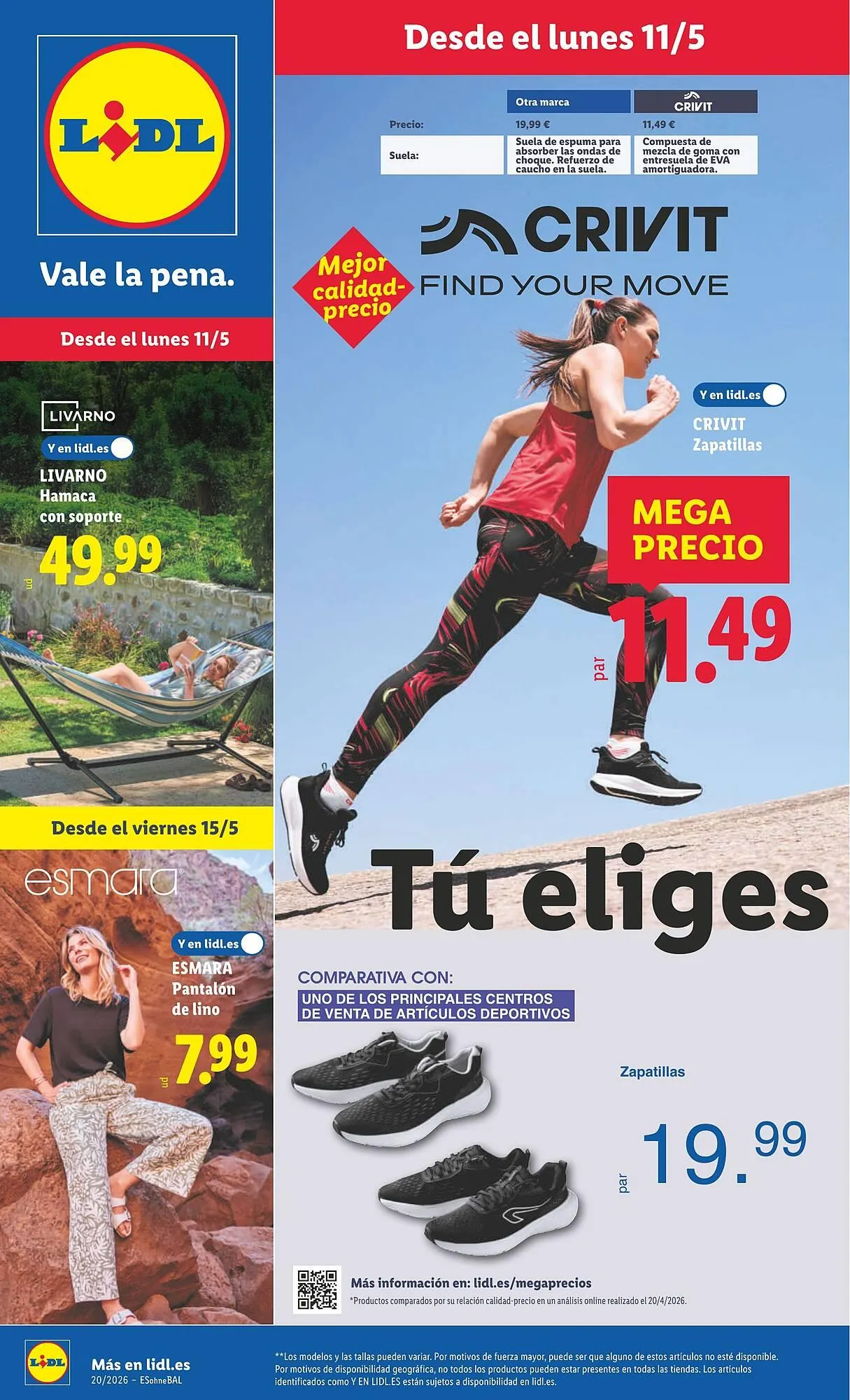 Catálogo de Catálogo Lidl 11 de mayo al 17 de mayo 2026 - Página 1