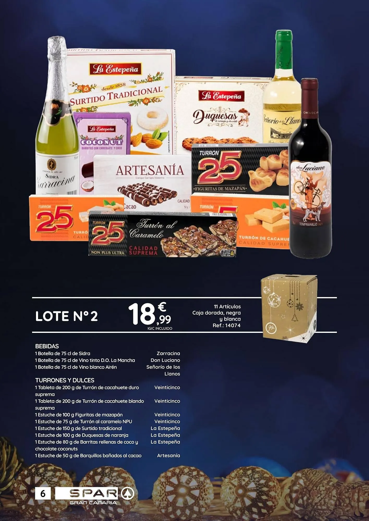 Catálogo de Folleto SPAR Gran Canaria 31 de octubre al 24 de diciembre 2024 - Página 6