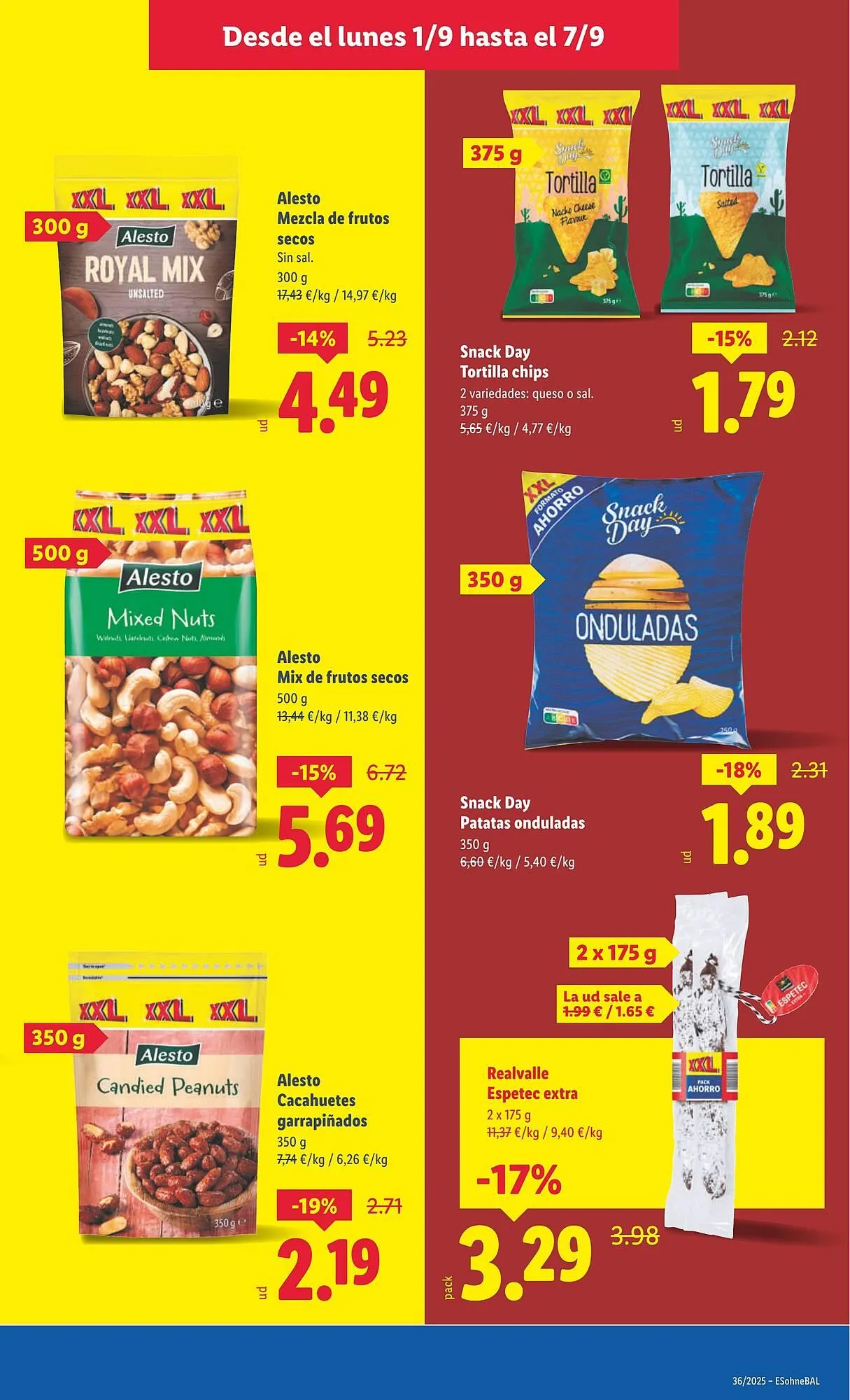 Catálogo de Folleto Lidl 1 de septiembre al 7 de septiembre 2025 - Página 37