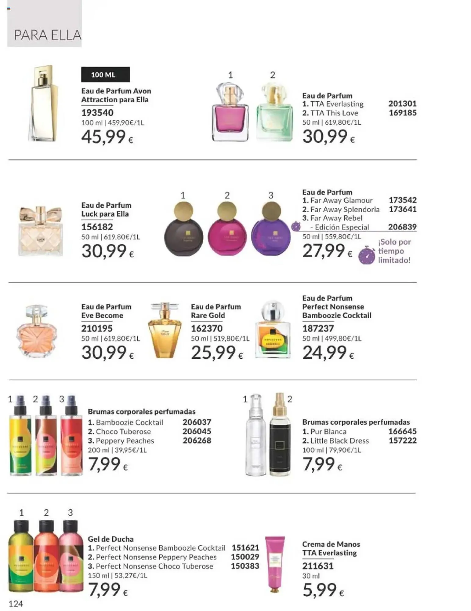 Catálogo de Folleto AVON 1 de septiembre al 30 de septiembre 2025 - Página 124