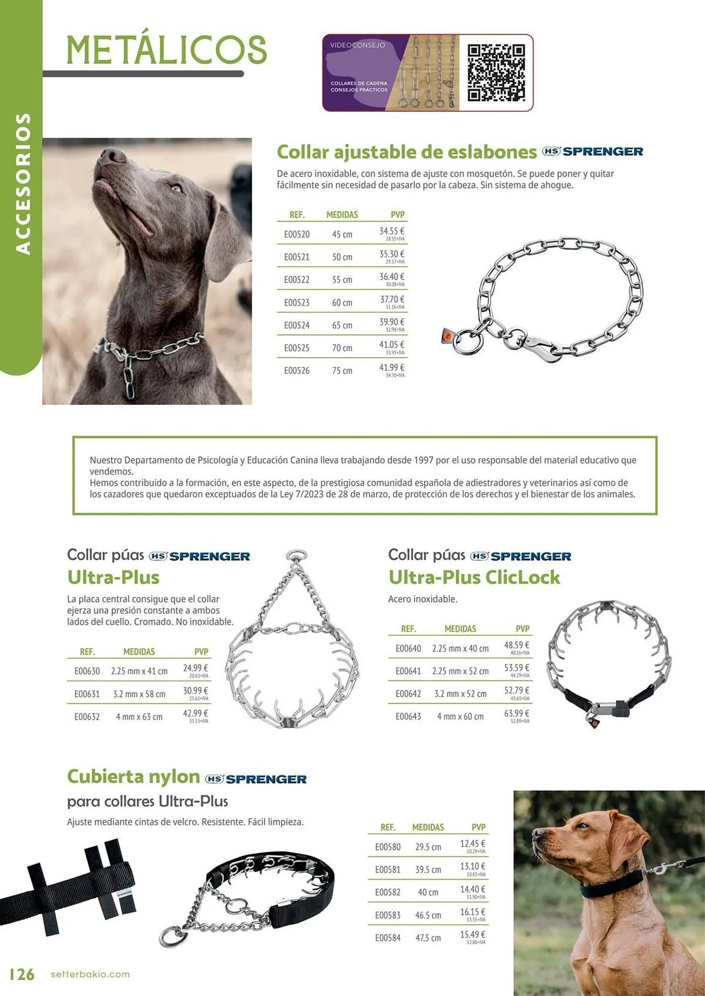 Catálogo de Folleto Setter Bakio 13 de junio al 31 de diciembre 2026 - Página 126