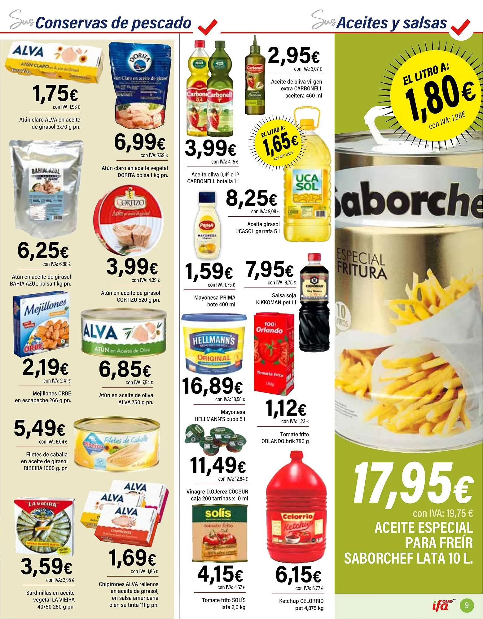 Catálogo de Folleto Cash Ifa 14 de mayo al 27 de mayo 2025 - Página 9
