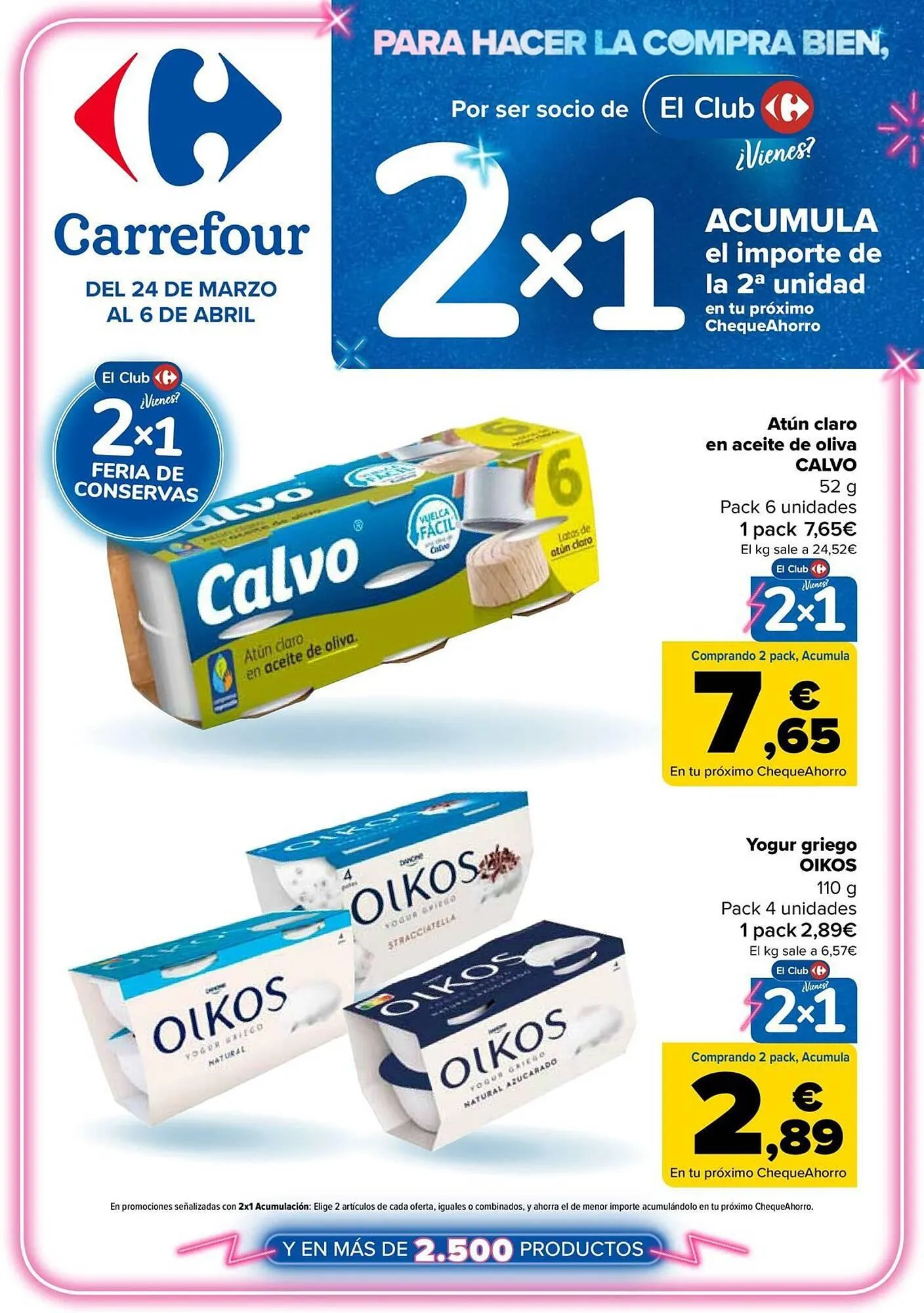 Catálogo de Folleto Carrefour 24 de marzo al 6 de abril 2026 - Página 1