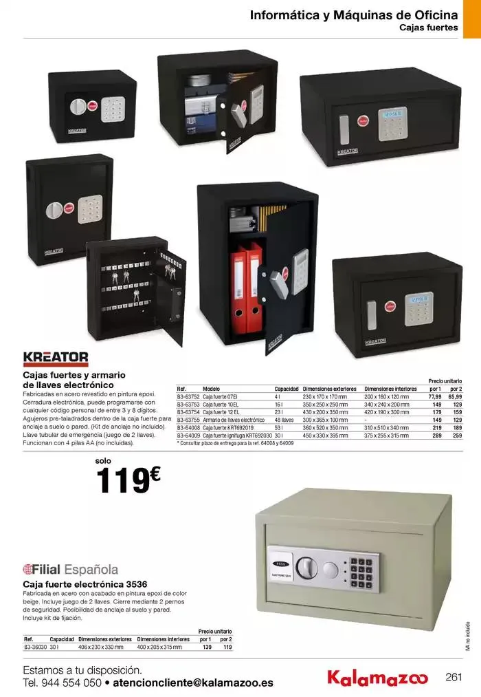 Catálogo de Staples Kalamazoo Catálogo General 9 de enero al 30 de septiembre 2025 - Página 261