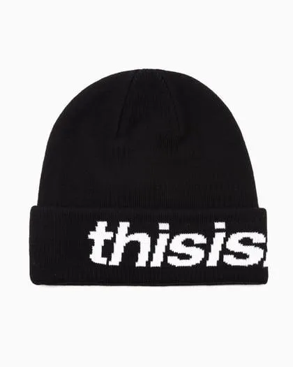 thisisneverthat® SP-Logo Unisex Big Cuff Beanie