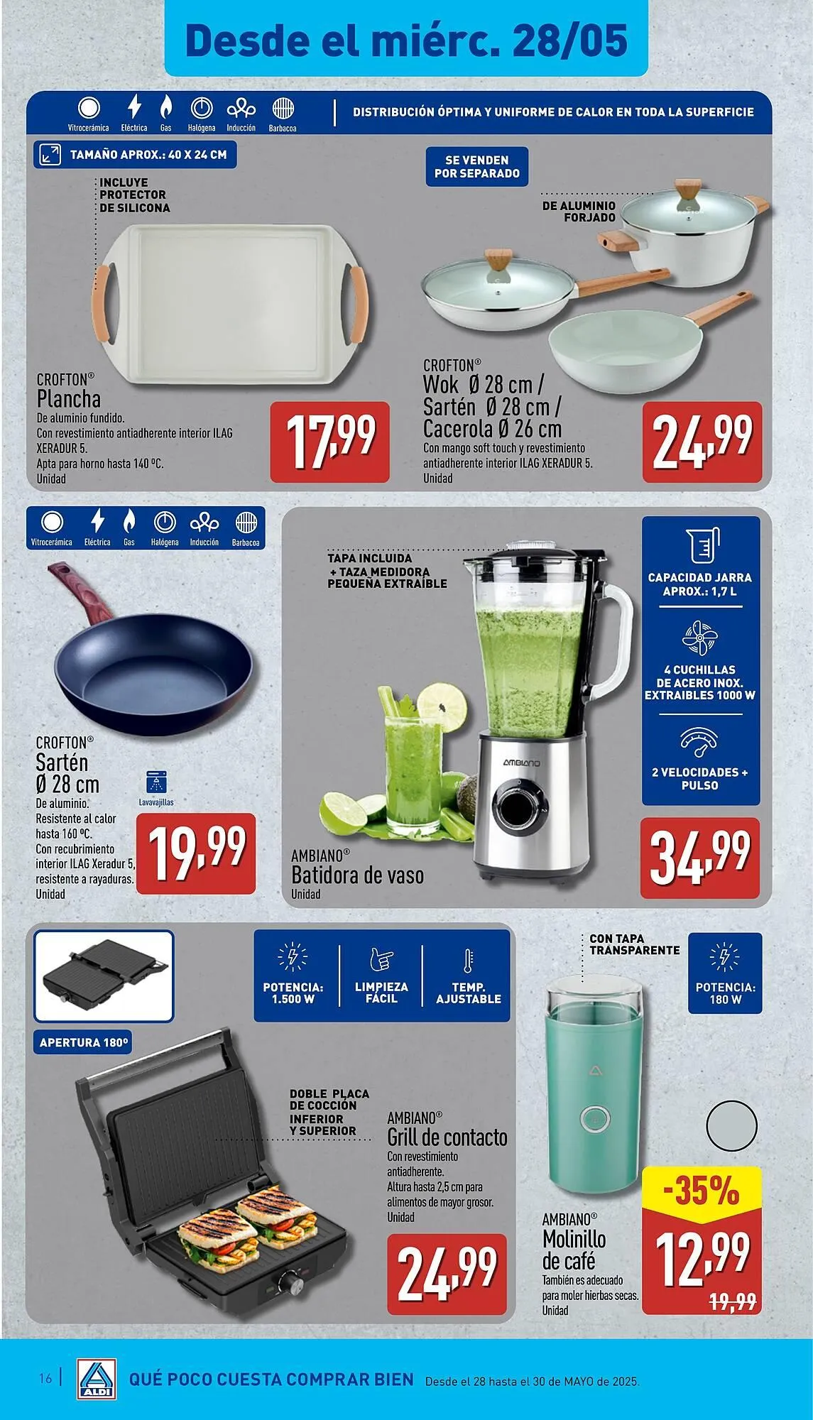Catálogo de Folleto ALDI 26 de mayo al 1 de junio 2025 - Página 16