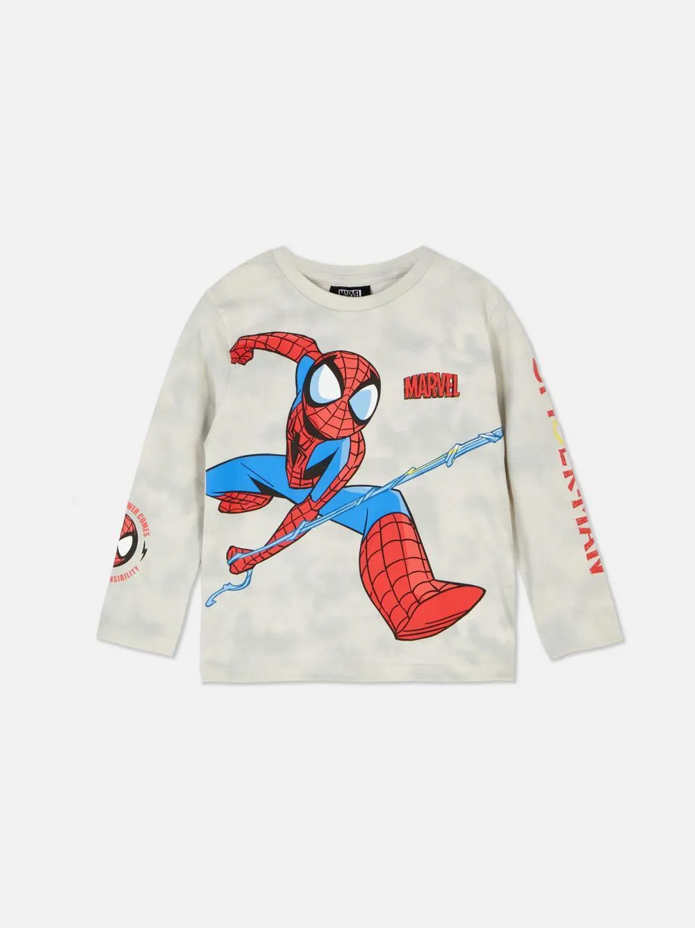 Camiseta de manga larga de Spider-Man de MARVEL